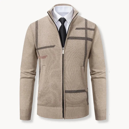 Cozy Fleece Sweater with Full Zip and Soft Fabric
