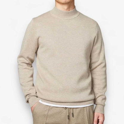 Cozy Fit Sweater with Turtleneck Collar