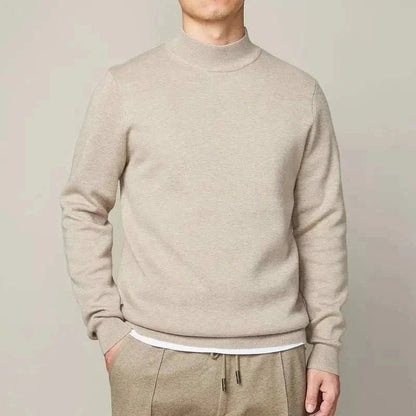 Cozy Fit Sweater with Turtleneck Collar
