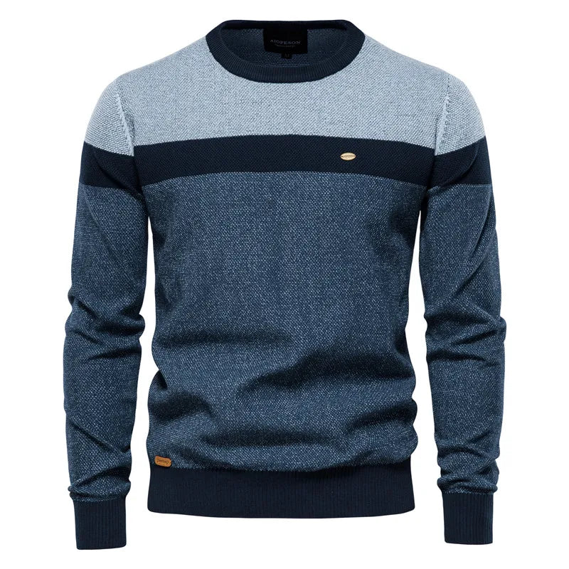 Soft Knit Sweater with Slim Fit