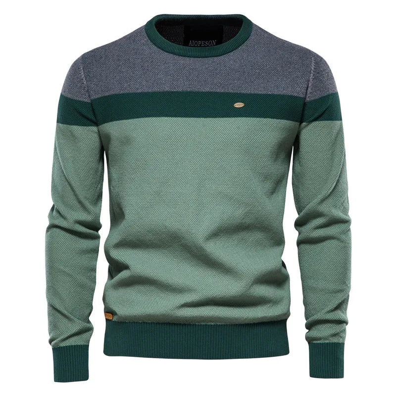 Soft Knit Sweater with Slim Fit