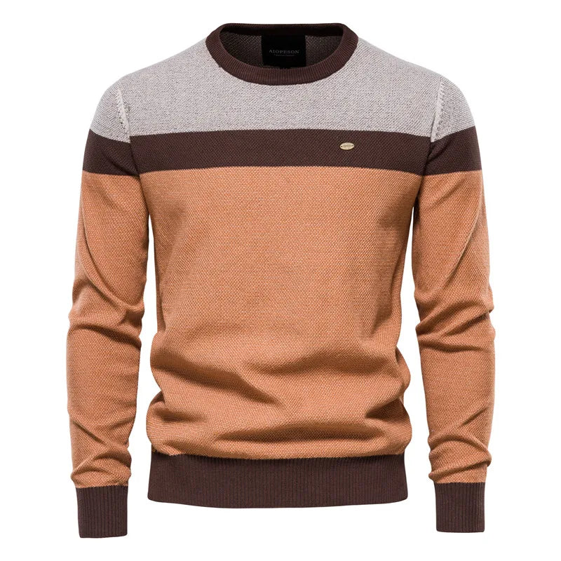 Soft Knit Sweater with Slim Fit