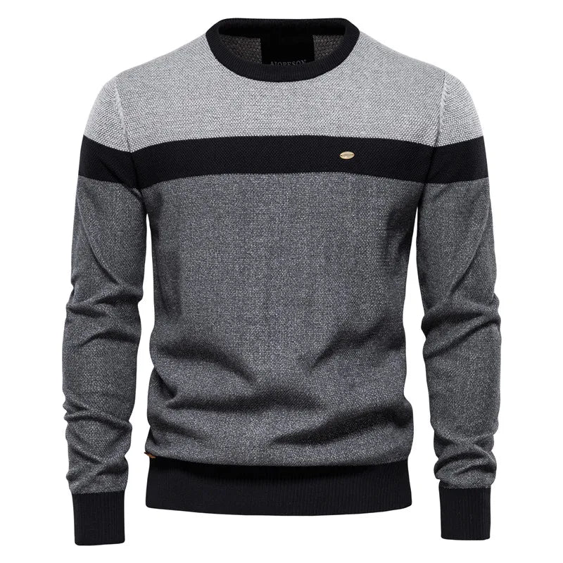 Soft Knit Sweater with Slim Fit - OutfitLondon