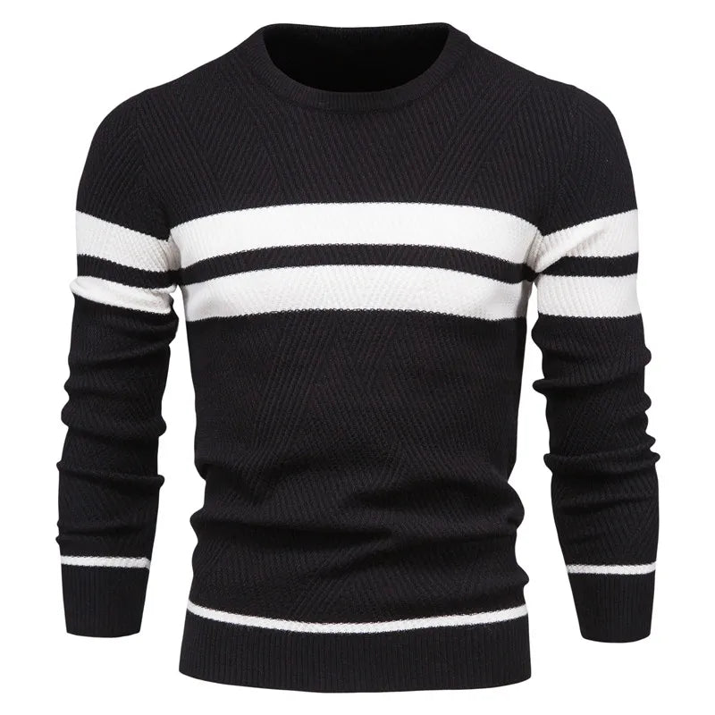 Cozy Crew Neck Sweater - Soft Warm Wool Blend