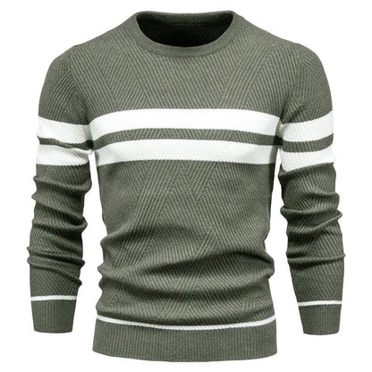 Cozy Crew Neck Sweater - Soft Warm Wool Blend