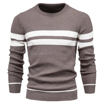 Cozy Crew Neck Sweater - Soft Warm Wool Blend