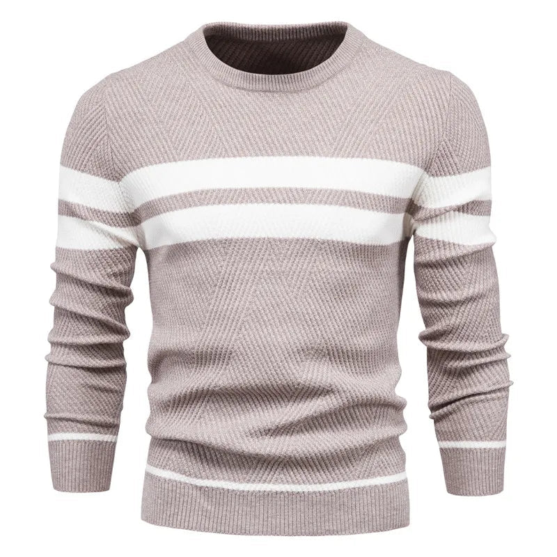 Cozy Crew Neck Sweater - Soft Warm Wool Blend