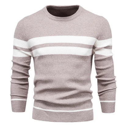 Cozy Crew Neck Sweater - Soft Warm Wool Blend