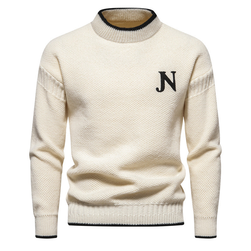 Cozy Knit Sweater - Warm Fleece Blend For Cold Weather