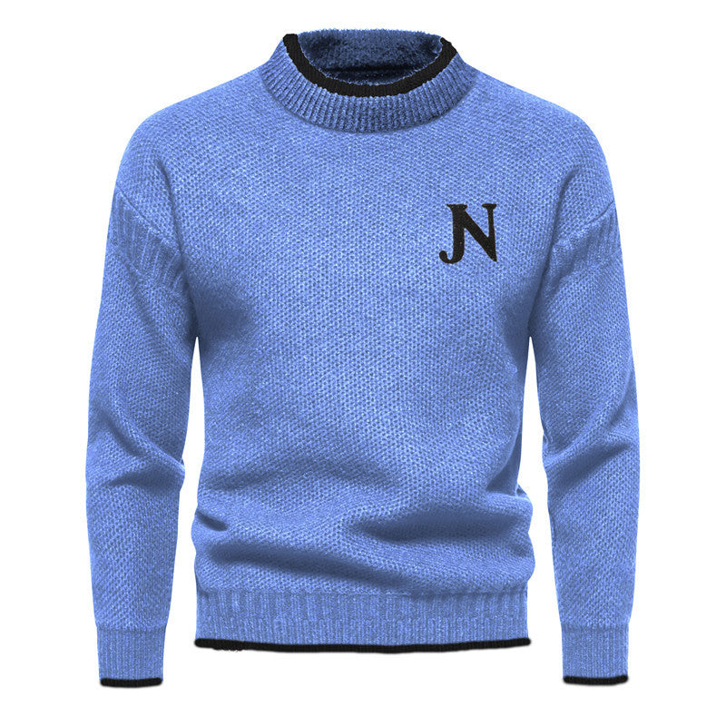 Cozy Knit Sweater - Warm Fleece Blend For Cold Weather