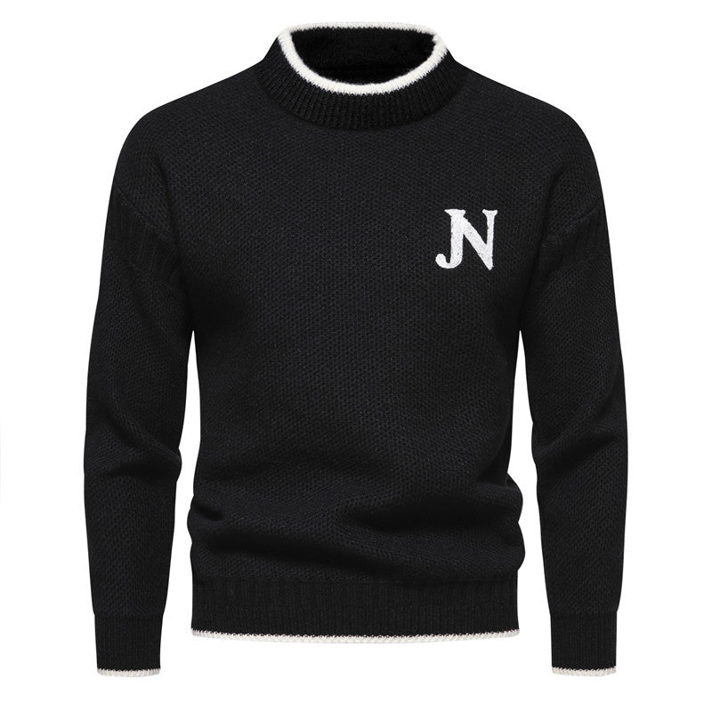 Cozy Knit Sweater - Warm Fleece Blend For Cold Weather