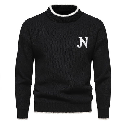 Cozy Knit Sweater - Warm Fleece Blend For Cold Weather