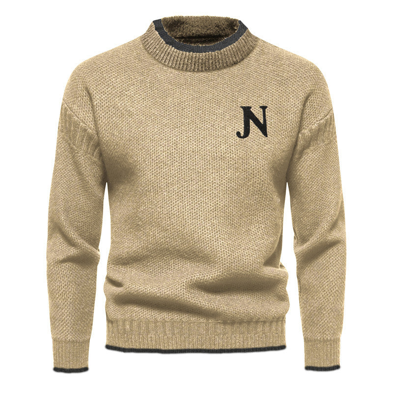 Cozy Knit Sweater - Warm Fleece Blend For Cold Weather