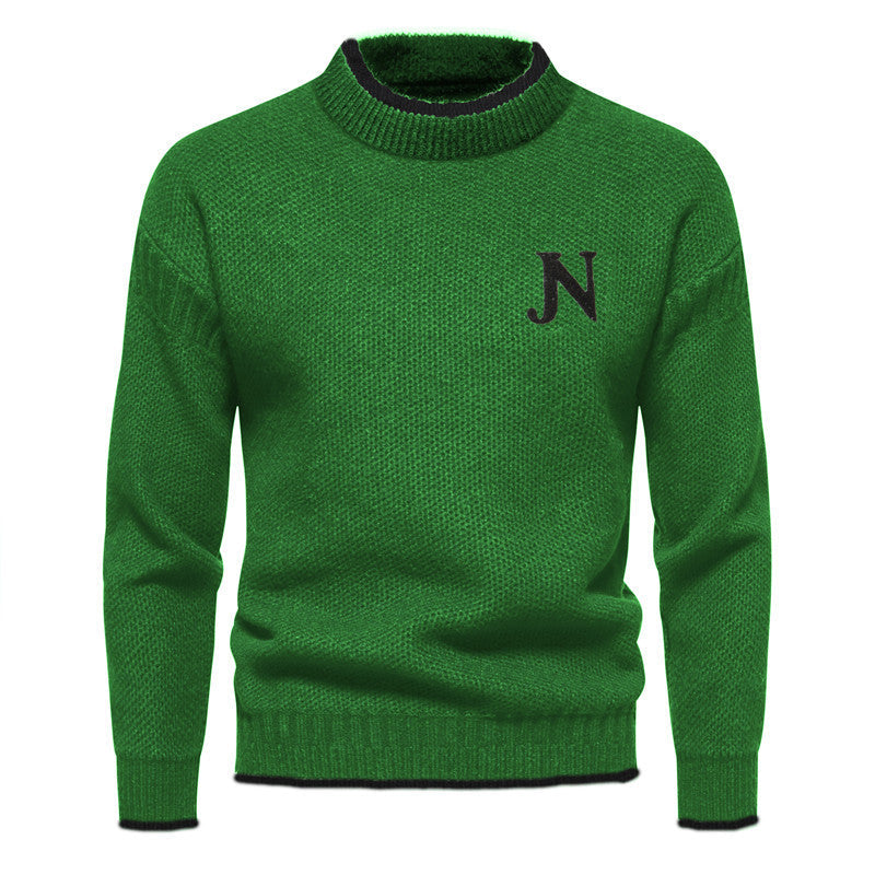 Cozy Knit Sweater - Warm Fleece Blend For Cold Weather