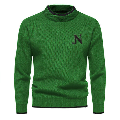 Cozy Knit Sweater - Warm Fleece Blend For Cold Weather