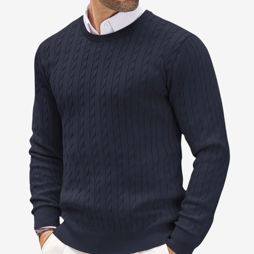 Cozy Fit Knit Sweater - OutfitLondon