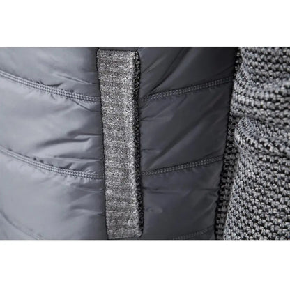 Cozy Zip Up Sweater with Ribbed Cuff Detail