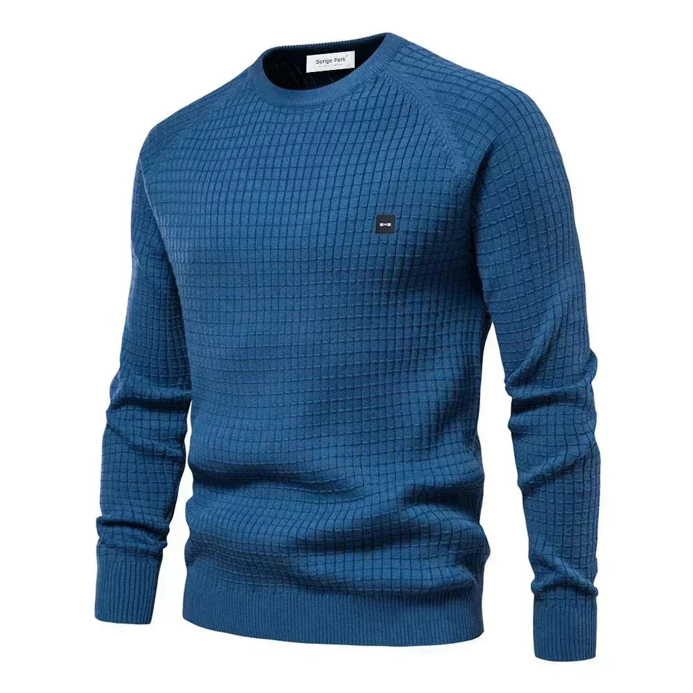 Cozy Crew Neck Sweater – Soft Thick Warm Winter Jumper