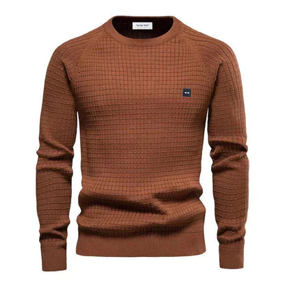 Cozy Crew Neck Sweater – Soft Thick Warm Winter Jumper