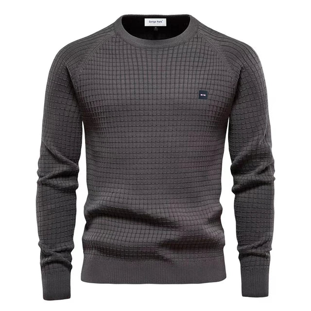Cozy Crew Neck Sweater – Soft Thick Warm Winter Jumper