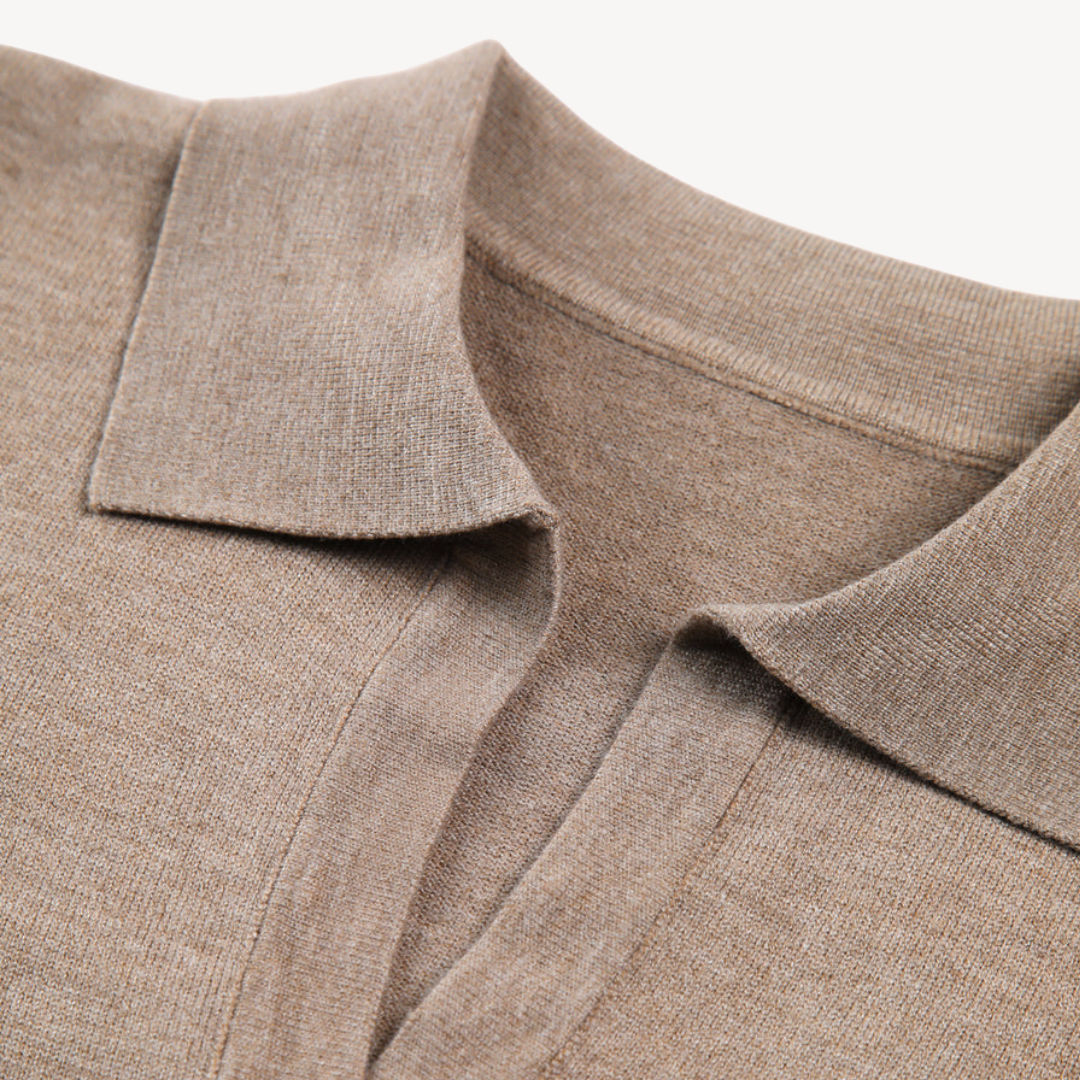 Ladies Classic Fit Polo Sweater