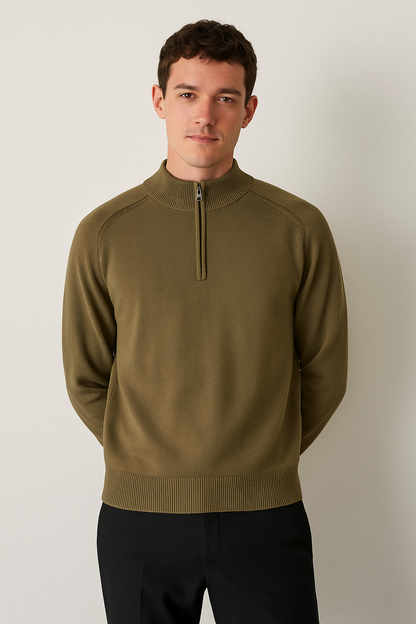 Luxurious Crew Neck Cashmere Sweater
