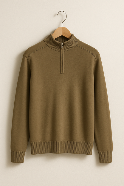 Luxurious Crew Neck Cashmere Sweater
