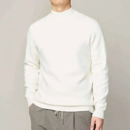 Men's Fit Crew Neck Knit Sweater - OutfitLondon