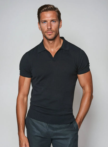 Classic Fit Polo Shirt - Soft Relaxed Style - OutfitLondon