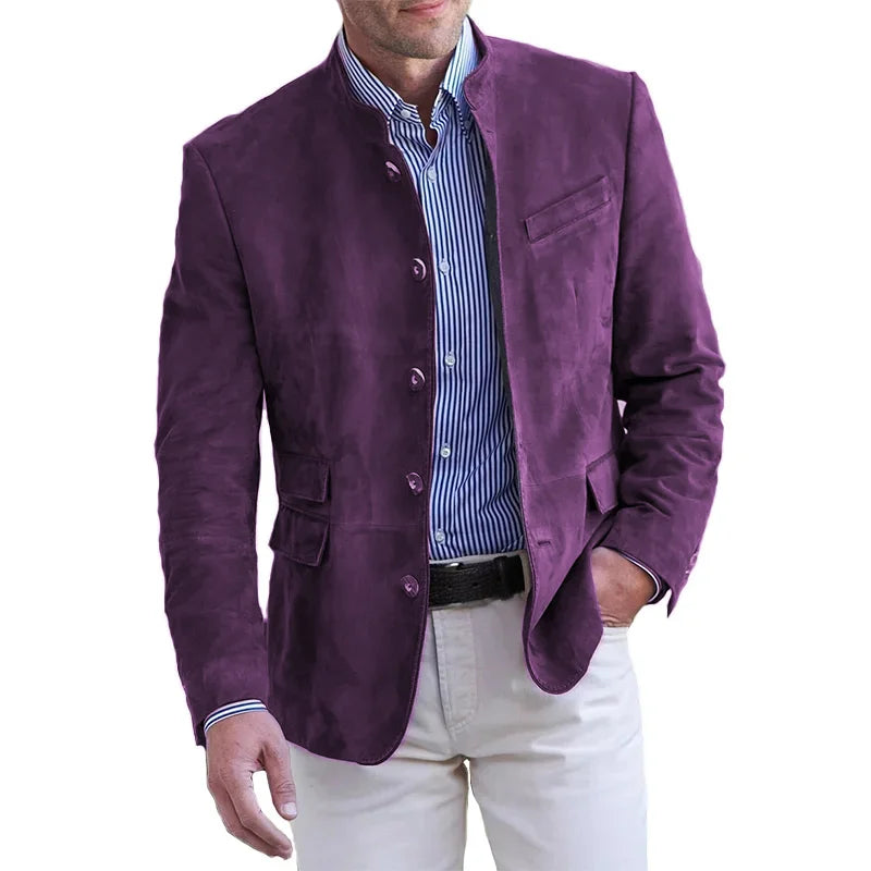 Slim Fit Men's Blazer with Classic Style