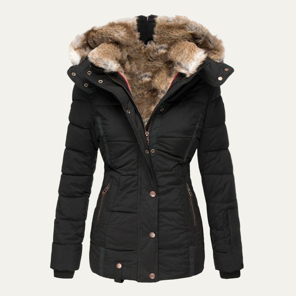 Warm Fuzzy Double Breast Winter Coat