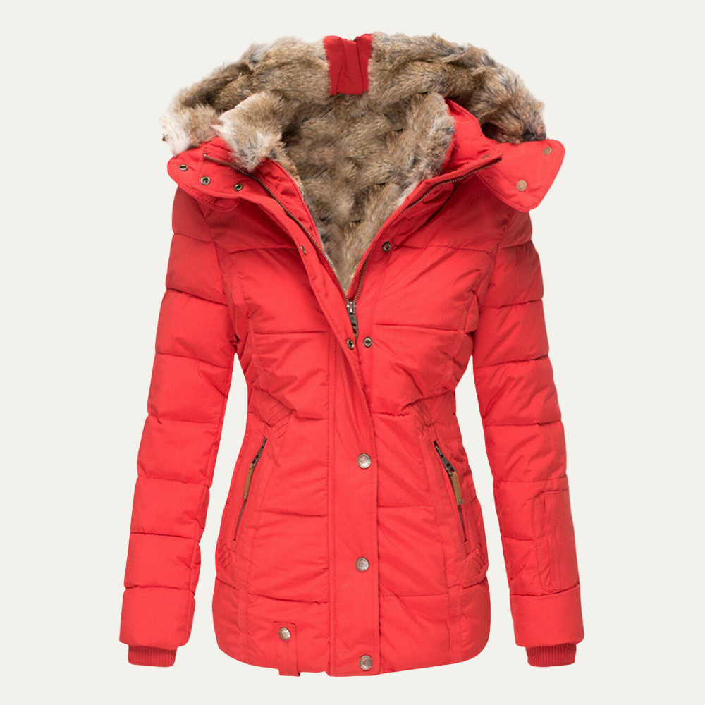 Warm Fuzzy Double Breast Winter Coat