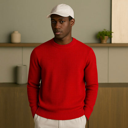 Men's Pure Cashmere Knit Sweater