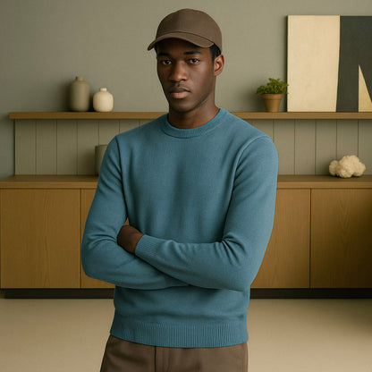 Men's Pure Cashmere Knit Sweater