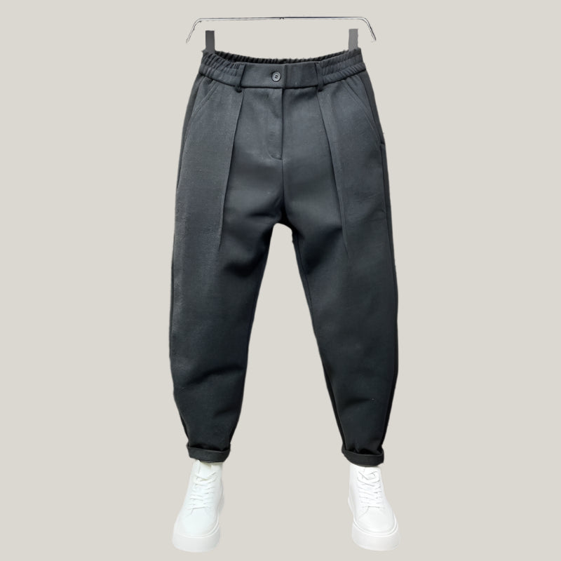 Smart Pleated Dress Trousers for Men