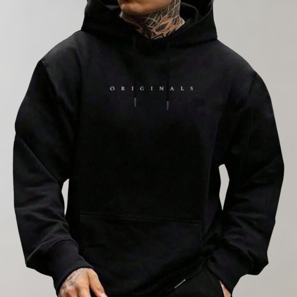 Men's Oversized Hoodie Minimalist Design