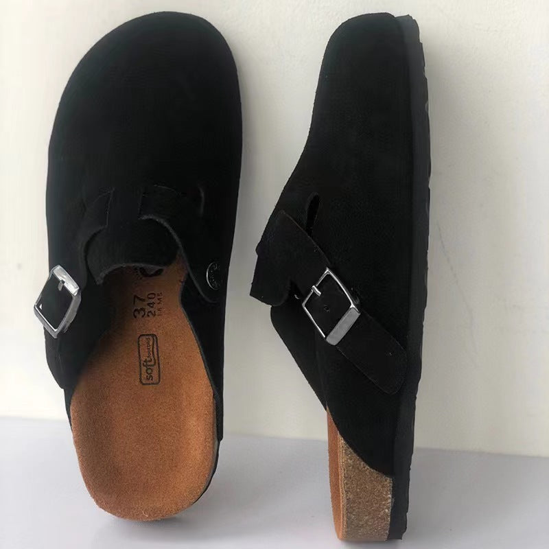 Luxury Leather Unisex Boston Sandals