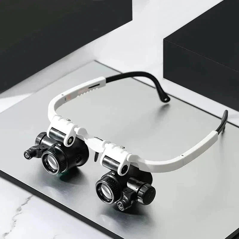 Clear Vision LED Magnifying Glasses 8x 15x 23x Zoom - OutfitLondon
