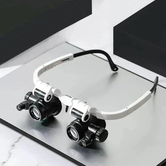 Clear Vision LED Magnifying Glasses 8x 15x 23x Zoom - OutfitLondon