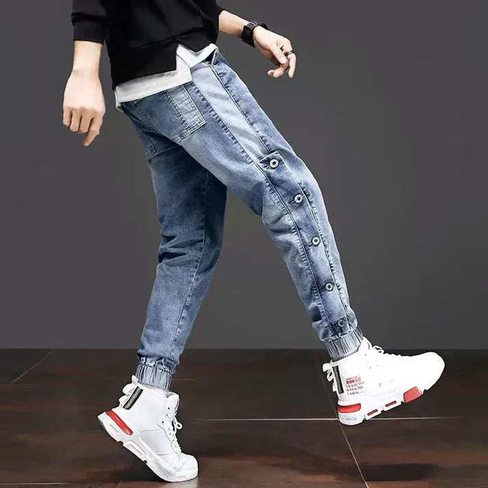 Men's Fashionable Dark Jeans Pants
