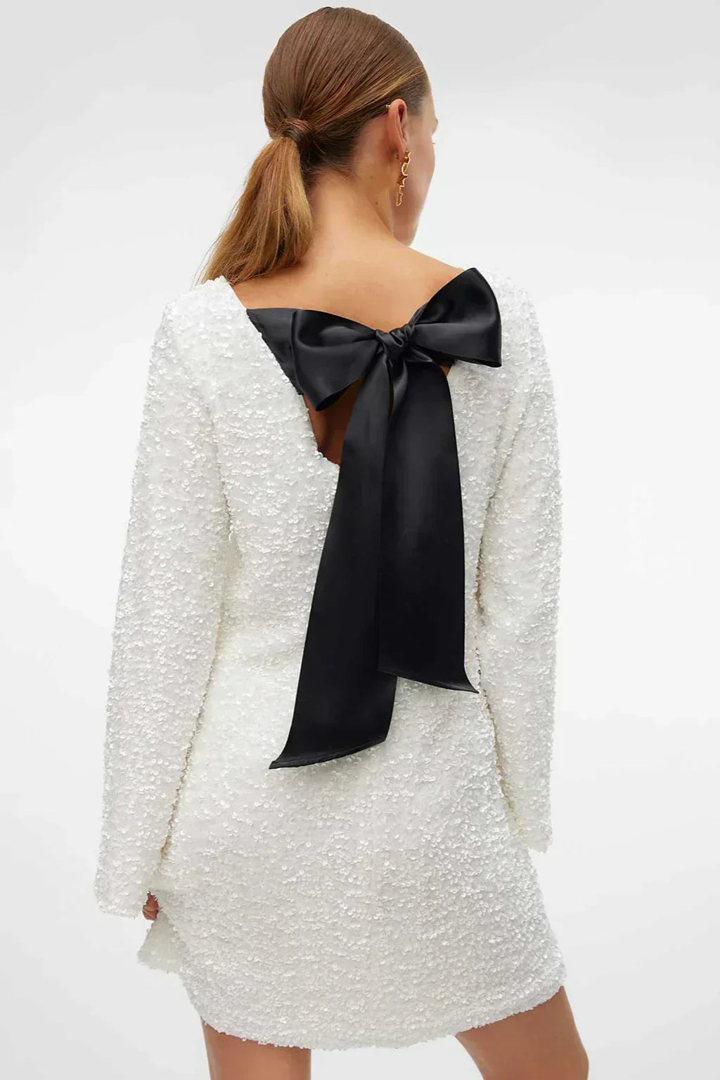 Glamorous Sequin Evening Dress