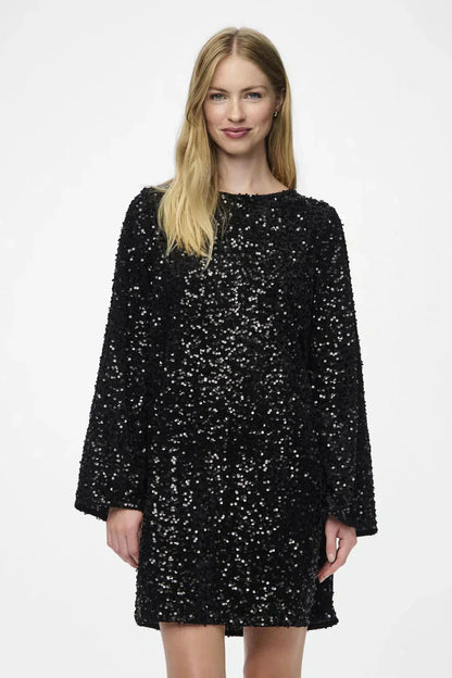 Glamorous Sequin Evening Dress