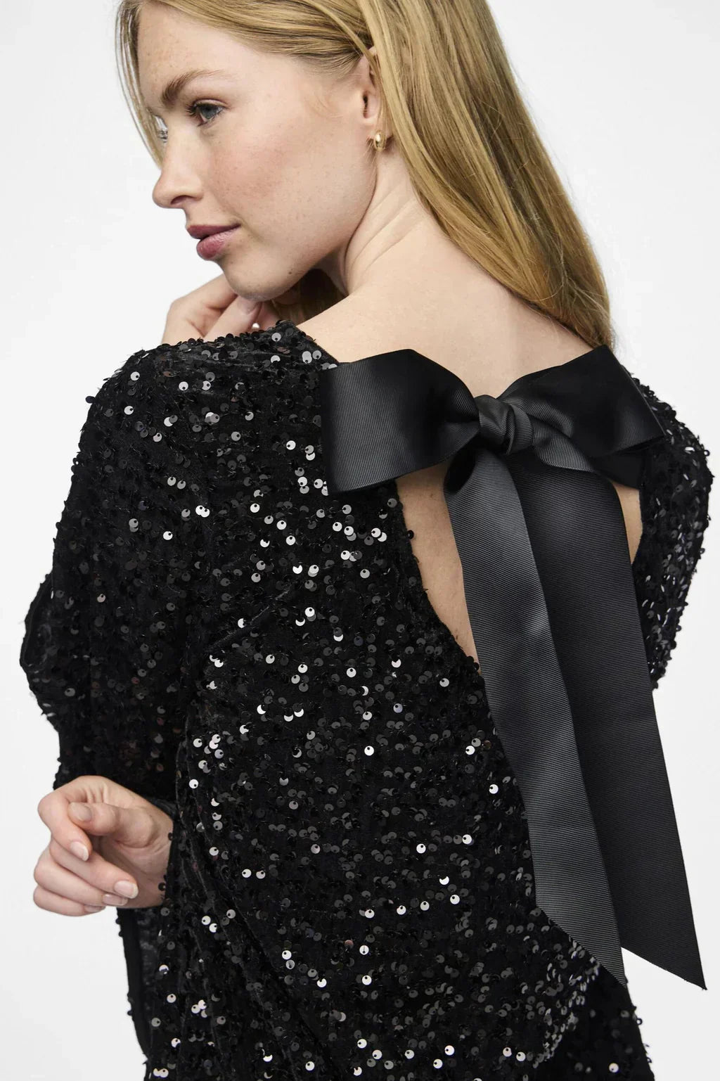 Glamorous Sequin Evening Dress