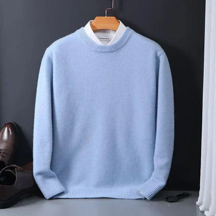 Relaxed Fit Men's Cashmere Sweater