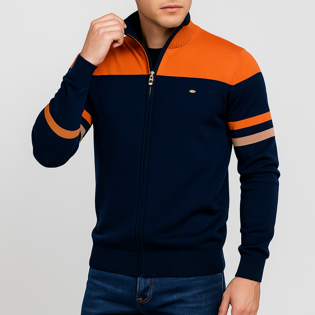 Classic Vintage Stripe Bomber Jacket - OutfitLondon