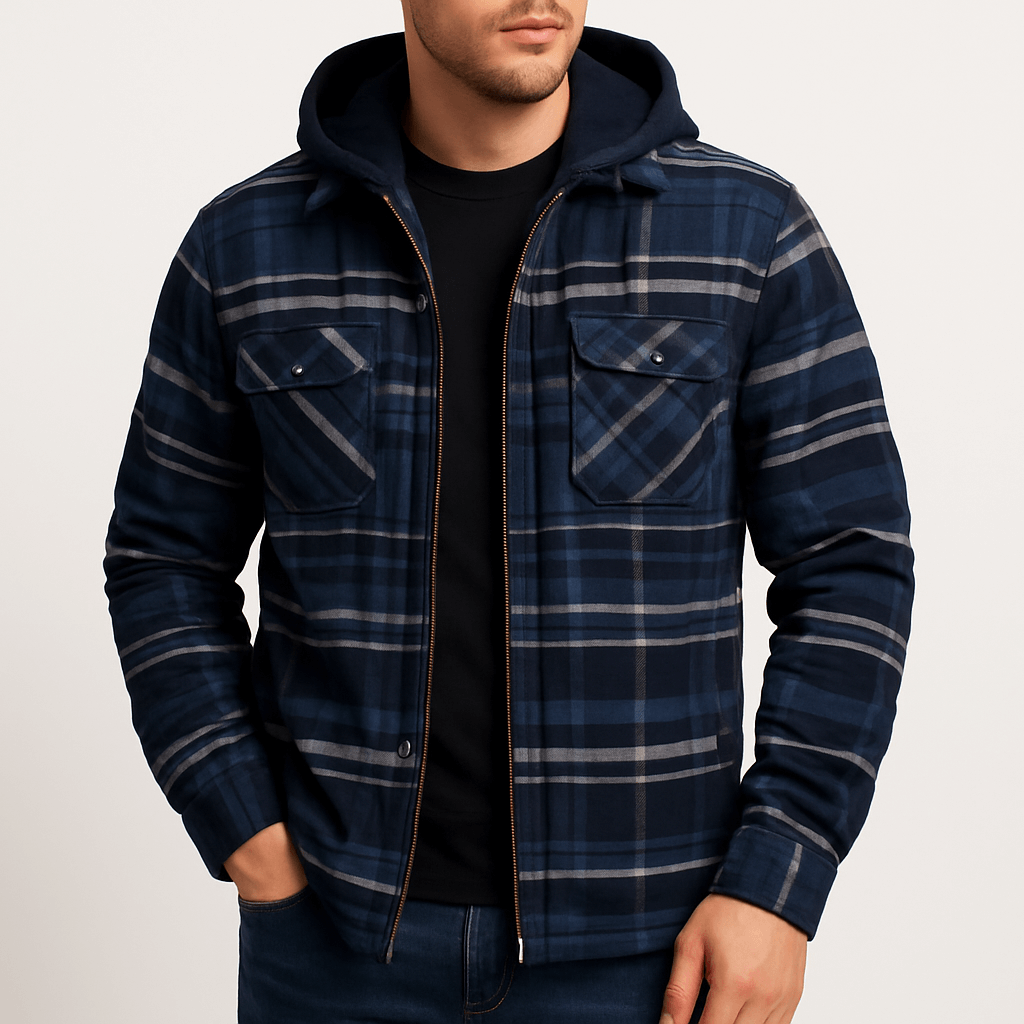 Classic Checked Winter Jacket