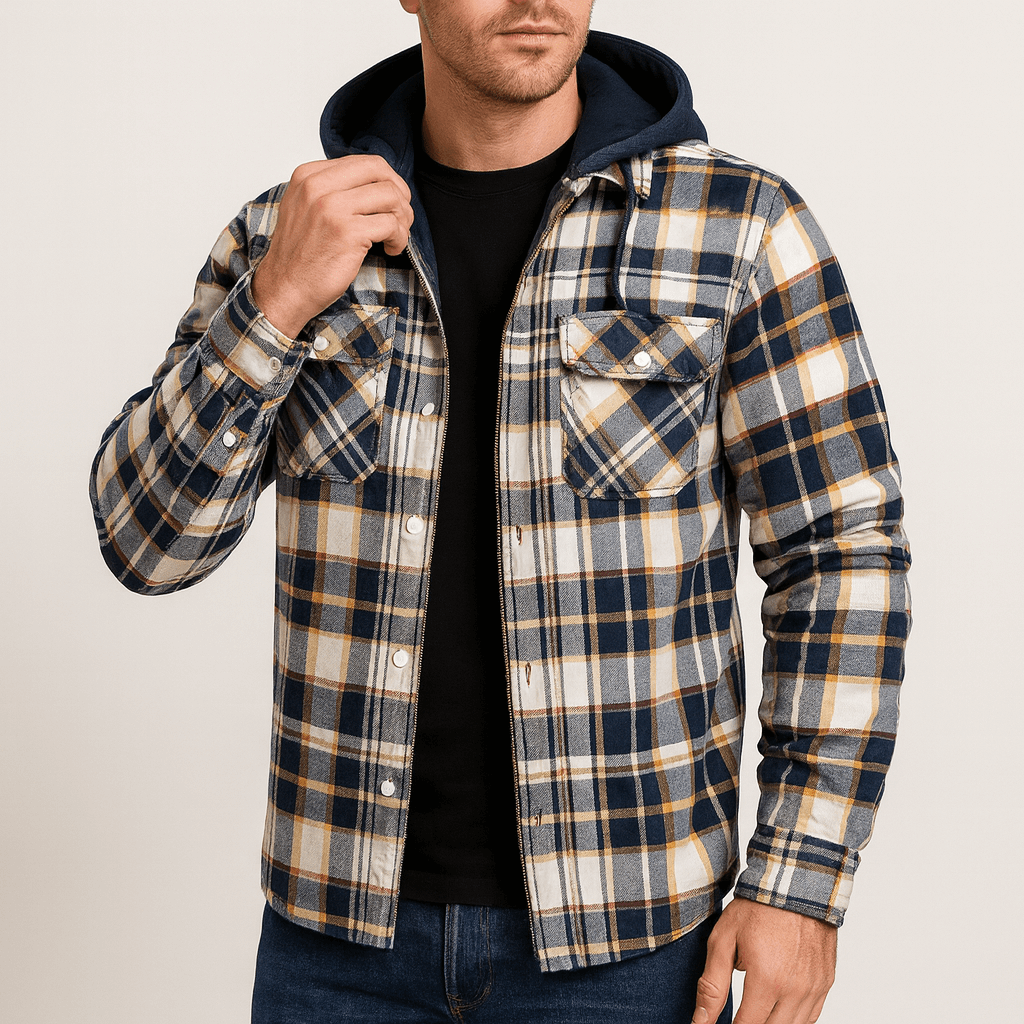 Classic Checked Winter Jacket