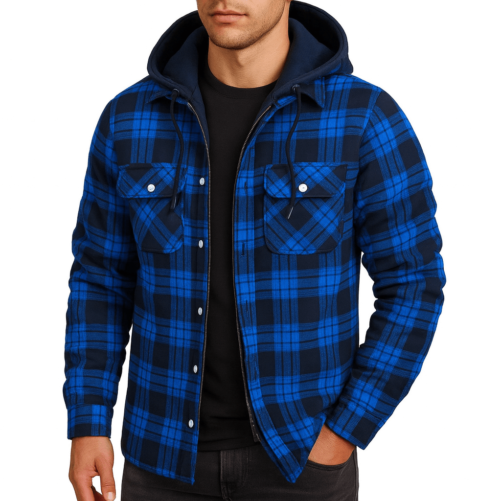 Classic Checked Winter Jacket