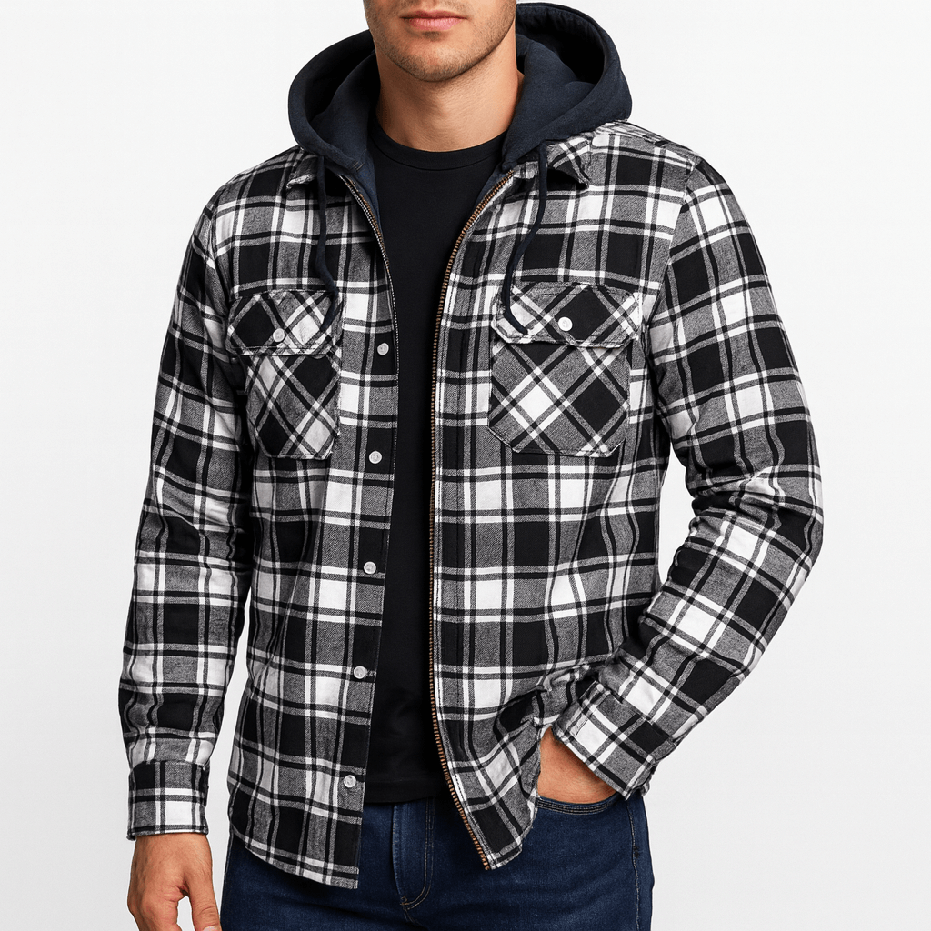 Classic Checked Winter Jacket