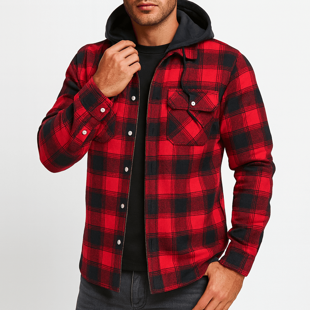 Classic Checked Winter Jacket